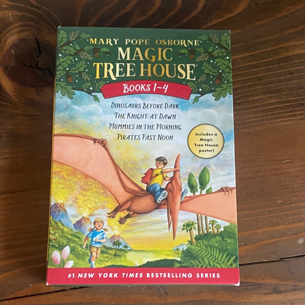 Magic Tree House Book Set 1-4